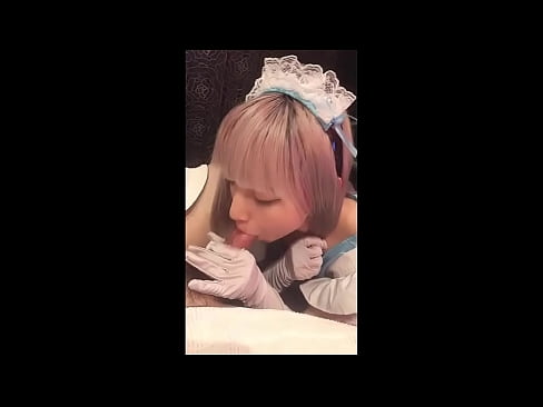 ❤️ Japanse Idool [mayuka], Frans dienstmeisje kostuum, deel 1, pijpen en aftrekken met lotion ❤ Porno vk at us ﹏